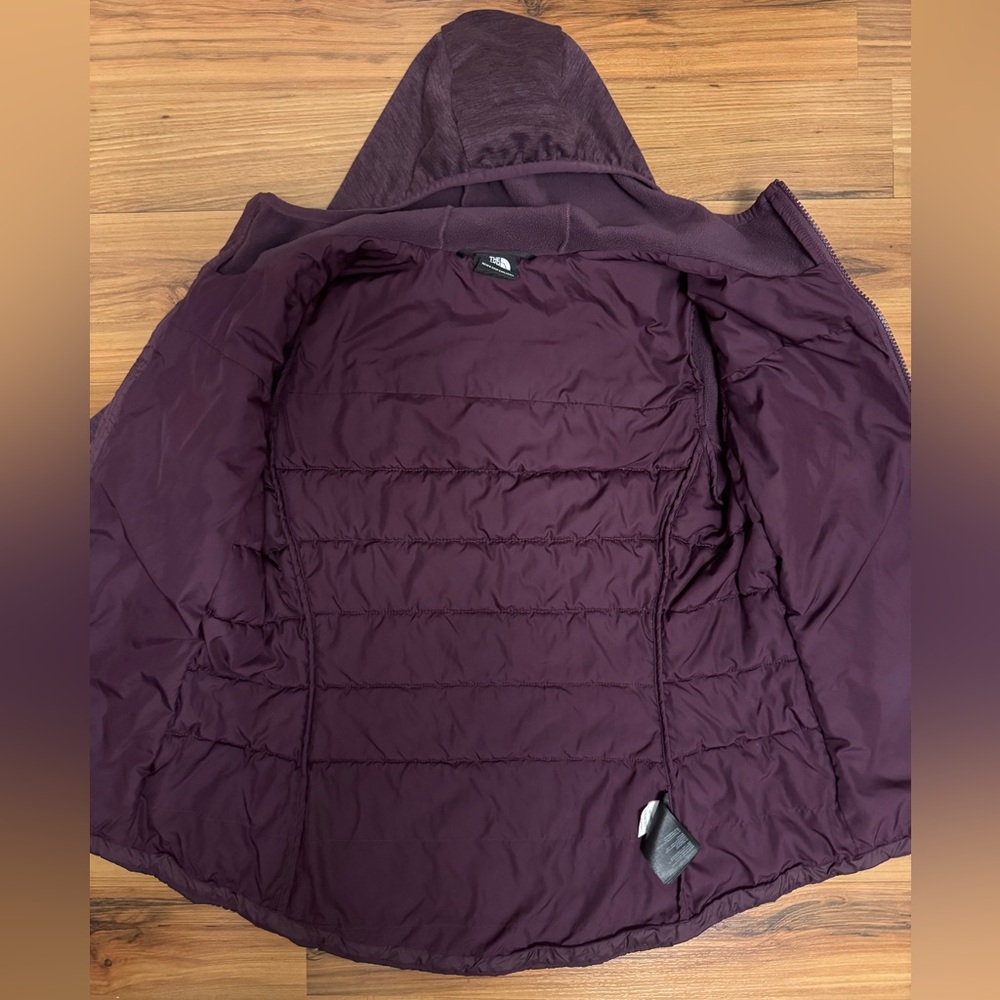 The North Face ThermoBall Hybrid Hoodie Jacket Purple Women’s S Outdoor Gorpcore - Picture 4 of 10